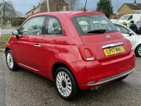 Usado Fiat 500 Lounge 69 HP (50 kW) 2017 Vermelho Citadino