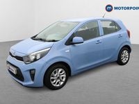 Used Kia Picanto 2017 Blue Hatchback
