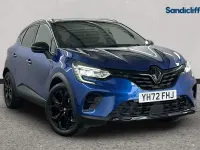 Used Renault Captur Rive Gauche 143 HP (105 kW) 2022 Special metallic  iron blue SUV