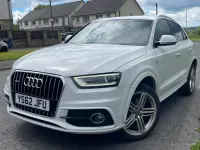Used Audi Q3 S-Line 140 HP (102 kW) 2013 White SUV
