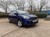 Used Ford Ka Plus Zetec 85 HP (62 kW) 2016 Blue Hatchback
