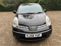Used Nissan Note Tekna 110 HP (80 kW) 2008 Black Hatchback