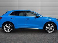 Used Audi Q3 S-Line 150 HP (110 kW) 2022 Turbo blue SUV