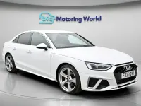 Used Audi A4 S-Line 150 HP (110 kW) 2023 White Sedan