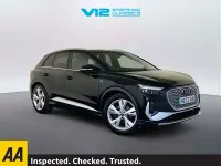 Used Audi Q4 e-tron S-Line 125 kW (170 HP) 2023 Black SUV