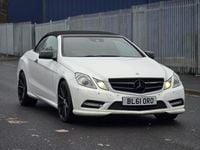Used Mercedes E220 170 HP (125 kW) 2012 White Cabriolet