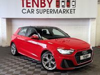 Used Audi A1 Sportback S-Line 116 HP (85 kW) 2019 Red Hatchback