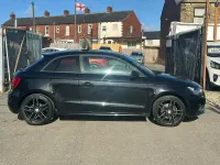 Usado Audi A1 S-Line 2014 Negro Utilitario