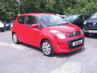 Used Citroën C1 Feel 68 HP (50 kW) 2017 Red Hatchback