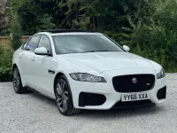 Used Jaguar XF S 300 HP (220 kW) 2016 White Sedan