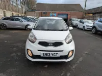 Used Kia Picanto 68 HP (50 kW) 2013 White Hatchback