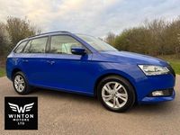 Used Skoda Fabia SE 2021 Blue Estate