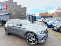 Usado Mercedes GLC250 AMG line 204 HP (150 kW) 2019 Cinzento Carrinha