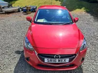 Used Mazda 2 75 HP (55 kW) 2016 Red Hatchback