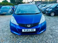 Used Honda Jazz S 90 HP (66 kW) 2011 Blue Hatchback