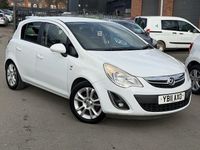 Used Vauxhall Corsa 100 HP (73 kW) 2011 White Hatchback