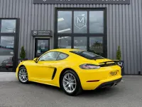 Used Porsche 718 Cayman 300 HP (220 kW) 2019 Yellow Coupe