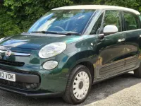 Used Fiat 500L Easy 85 HP (62 kW) 2013 Green MPV