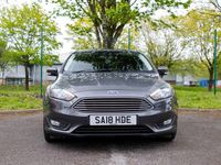 Used Ford Focus Zetec 120 HP (88 kW) 2018 Grey Hatchback