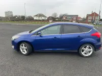 Used Ford Focus Zetec 2015 Blue Hatchback