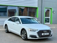 Used Audi A8 Design 2018 White Sedan