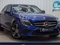 Begagnad Mercedes C200 198 HK (145 kW) 2019 Blå Sedan