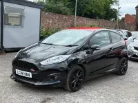 Used Ford Fiesta ST-Line 140 HP (102 kW) 2017 Black Hatchback