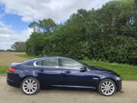 Used Jaguar XF Portfolio 200 HP (147 kW) 2015 Blue Sedan