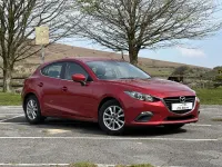Usado Mazda 3 2014 Rojo Utilitario