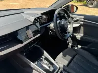 Used Audi A3 Black Edition 150 HP (110 kW) 2025 Blue Hatchback