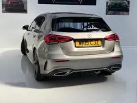 Used Mercedes A180 AMG Line Premium 136 HP (100 kW) 2019 Silver Hatchback