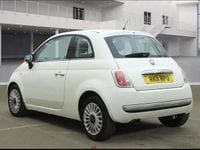 Usado Fiat 500 Lounge 85 HP (62 kW) 2011 Branco Citadino