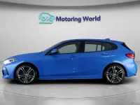 Used BMW 118 M Sport 138 HP (101 kW) 2021 Blue Hatchback