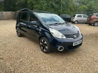 Used Nissan Note N-TEC 86 HP (63 kW) 2012 Blue Hatchback