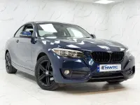 Used BMW 218 Sport Line 2017 Blue Coupe