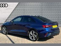 Used Audi A3 Black Edition 147 HP (108 kW) 2025 Blue Sedan