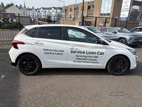 New Hyundai i20 Blackline 90 HP (66 kW) 2026 White Hatchback