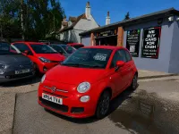 Używany Fiat 500 S 69 KM (50 kW) 2014 Czerwony Hatchback