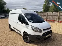 Used Ford Transit Custom 125 HP (91 kW) 2016 White Van