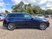 Used Mercedes GLC350 AMG line 2017 Blue Estate
