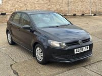 Begagnad VW Polo S 2010 Svart Halvkombi