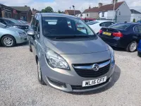 Used Vauxhall Meriva 120 HP (88 kW) 2015 Brown MPV