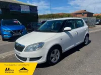 Used Skoda Fabia SE 2014 White Hatchback