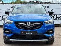 Used Vauxhall Grandland X SRi 130 HP (95 kW) 2019 Blue SUV