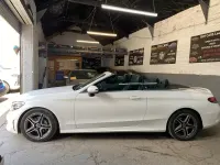 Used Mercedes C200 AMG line 198 HP (145 kW) 2020 White Cabriolet