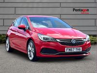 Used Vauxhall Astra SRi 147 HP (108 kW) 2017 Red Hatchback