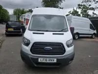 Used Ford Transit 130 HP (95 kW) 2018 White Van