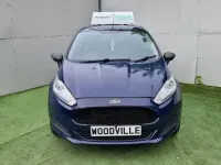 Used Ford Fiesta 75 HP (55 kW) 2016 Blue Hatchback