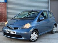 Used Toyota Aygo 67 HP (49 kW) 2008 Blue Hatchback