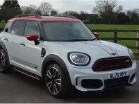 Used Mini John Cooper Works Countryman Sport 2020 White silver SUV